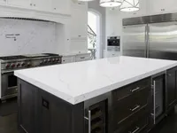 Кварцевый агломерат Perlino Bianco