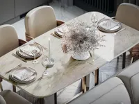Кварцит Calacatta Lux