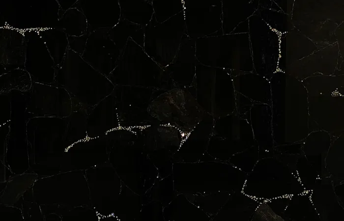 Обсидиан Obsidian Black-Gray With Svarowsky Spider Web Layout