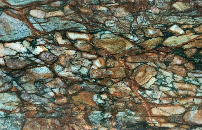 Кварцит Breccia Fuchsite