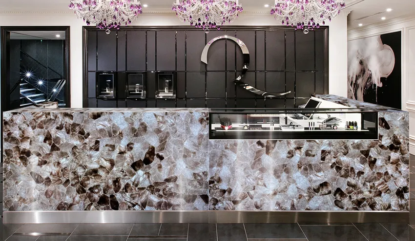Кварц Quartz Smokey Medium