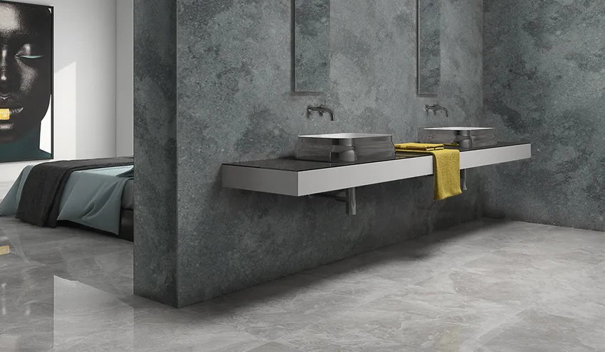 Кварцевый агломерат Sesame Grey