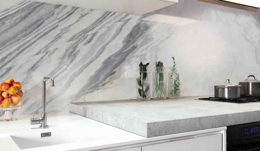 Мрамор Smoky White