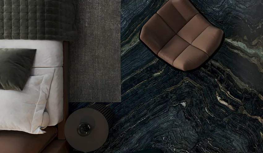 Мрамор Silver Wave Brown