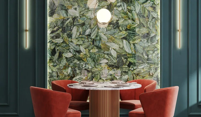 Кварц Quartz Green Leafs