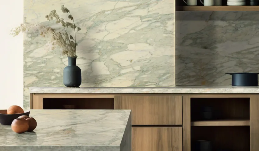 Мрамор Calacatta Verde New