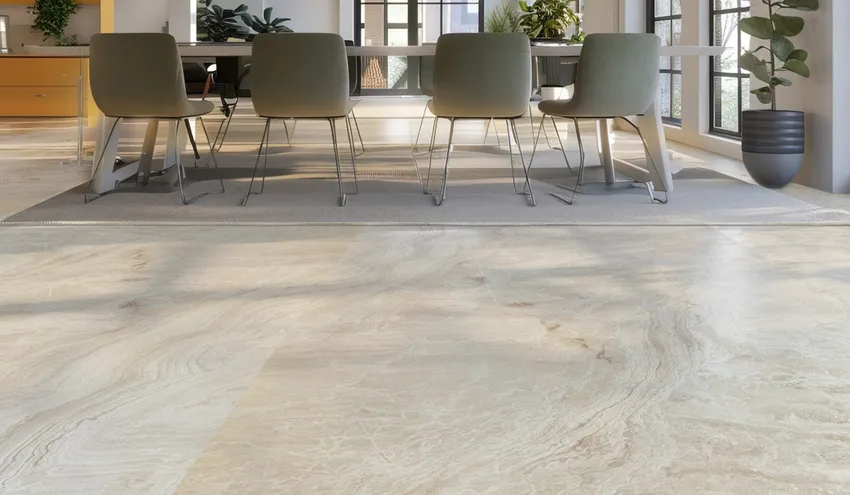 Травертин Travertine Ivory Cross Cut