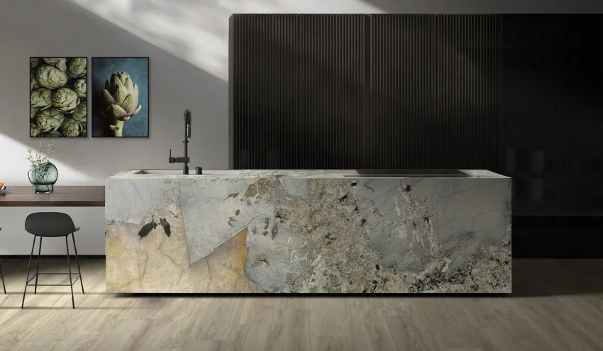 Кварцит Patagonia Blue