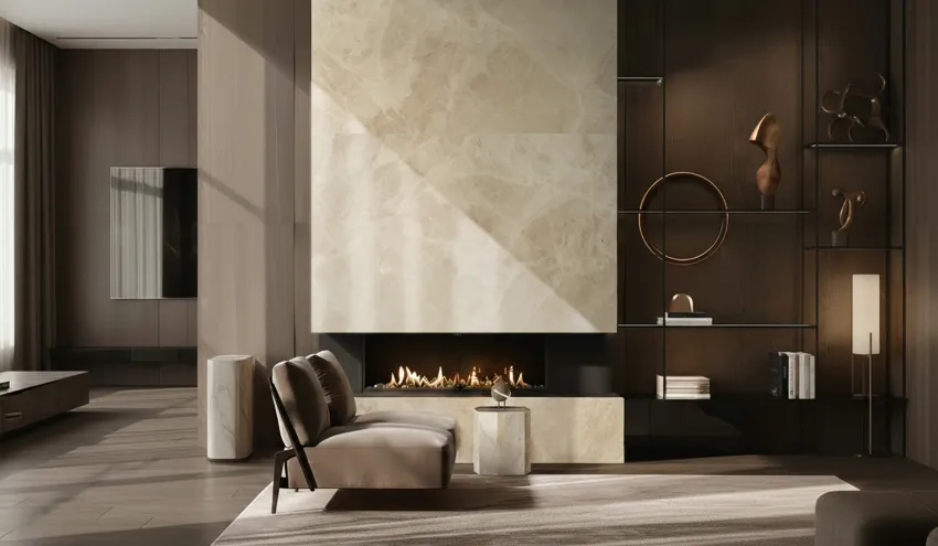 Мрамор Cappuccino Beige