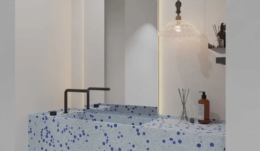 Терраццо Blue Ocean