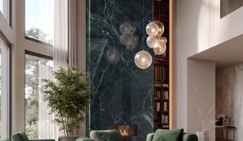 Кварцит Verde Storm