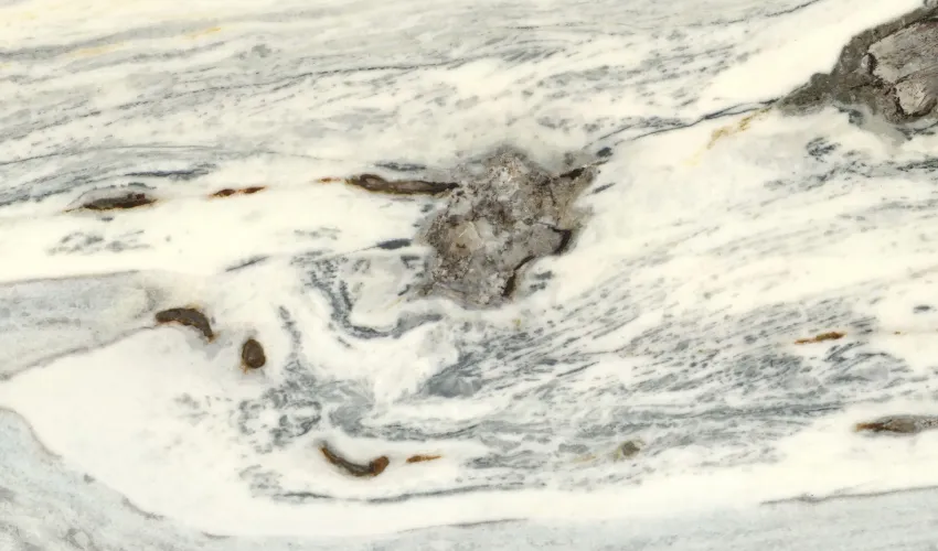 Мрамор Calacatta Wave White